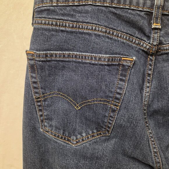 Levis 505 Jeans Mens 34x30 Regular Fit Straight Leg Blue Western Country Cowboy - Picture 13 of 13